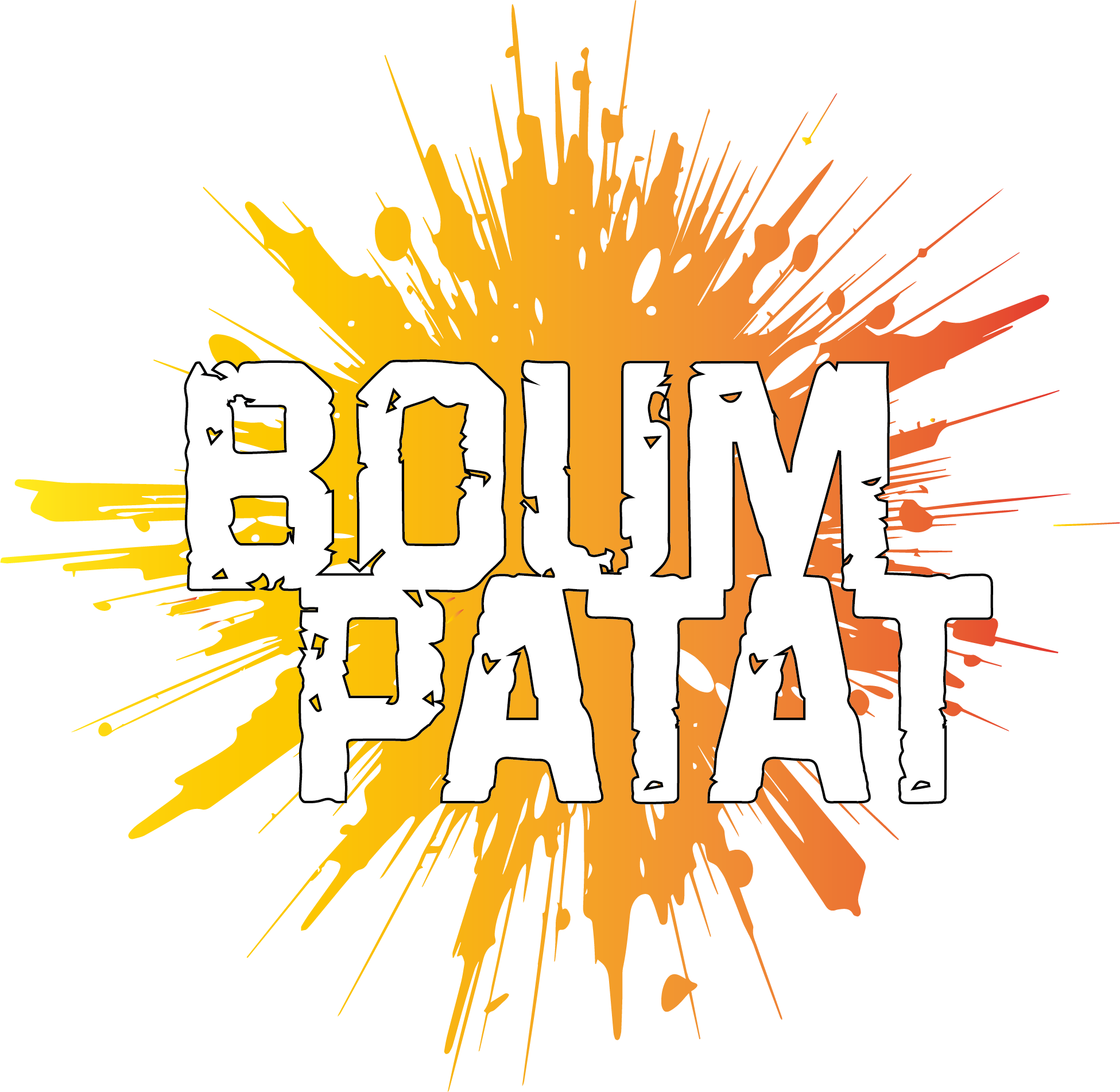 BOUM PATAT band artwork for new single Je Suis Zat